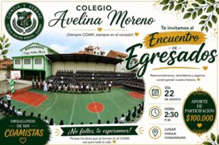 💚✨ ¡Siempre COAM, siempre en el corazón! ✨💚
Los mejores recuerdos merecen volver a vivirse. 🏫🎓
Este 22 de agosto nos reencontramos para celebrar la historia que nos une como familia COAM. 💚
🤝 Revivamos anécdotas. 📸 Compartamos recuerdos. 🎉 Construyamos nuevos momentos.
📅 22 de agosto
🕝 2:30 p.m.
📍 Parque Chiquinquirá
💰 Aporte: $100.000
💚 ¡Etiqueta a tus compañeros de promoción y confirma tu asistencia!
#coamsocorro #coam #colegioAvelinaMoreno #Socorro #EgresadosCOAM Reencuentro OrgulloCOAM FamiliaCOAM Educación Santander ComunidadEducativa